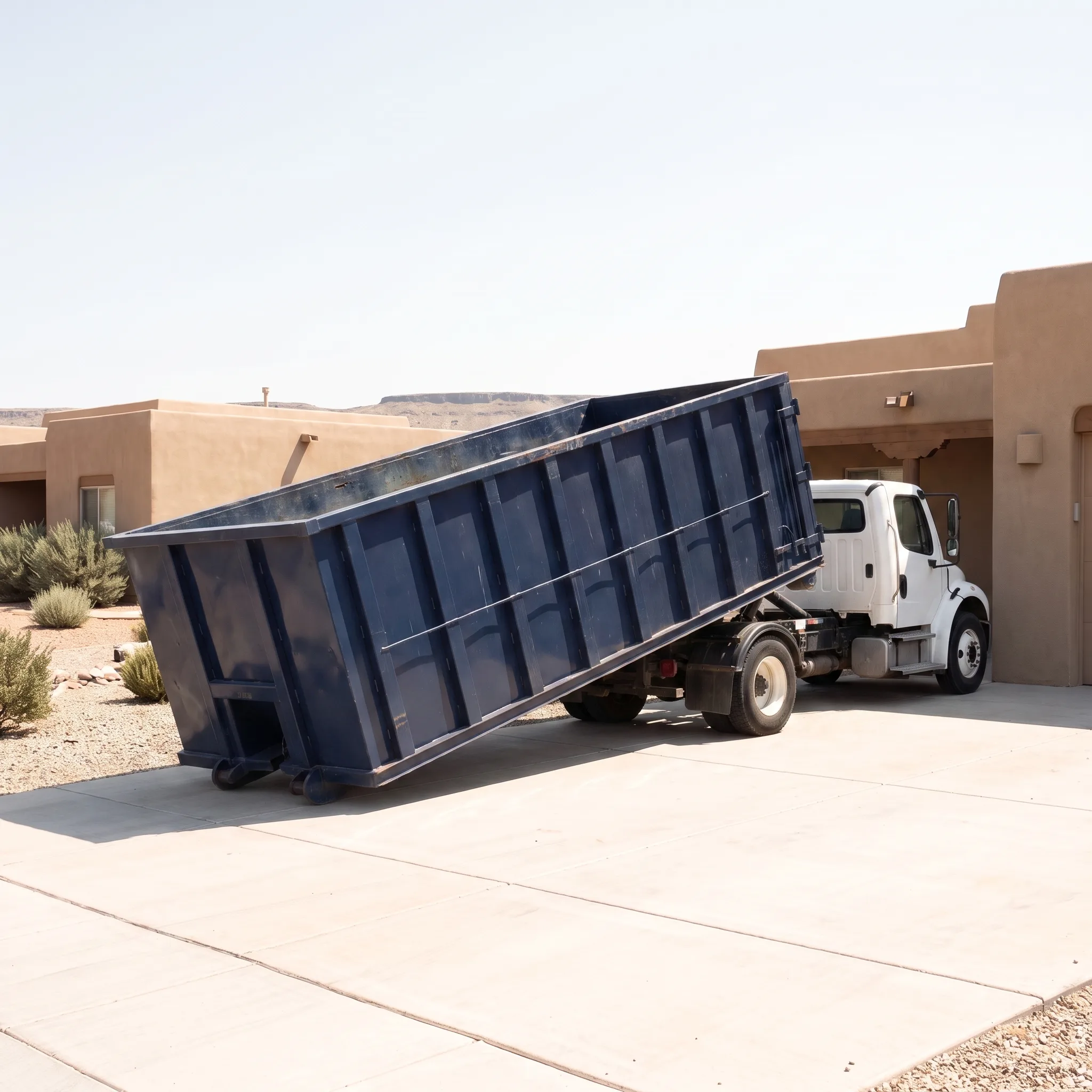 Roll-off dumpster delivery in New Mexico